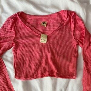 Free people We the free Manchester long sleeved tee M colour Confetti